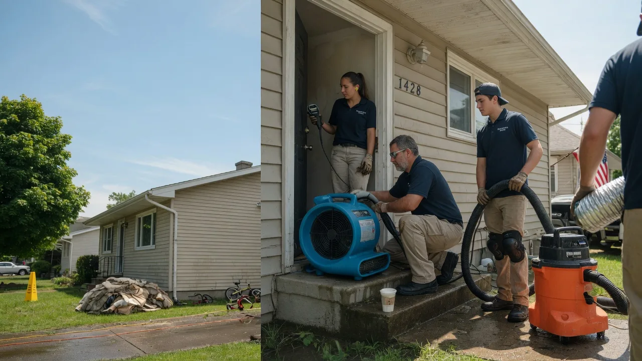 Water Damage Restoration in Yorktown, IN near me